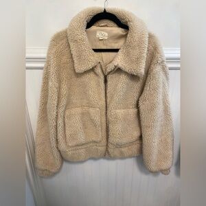 Cozy Cream Teddy Jacket